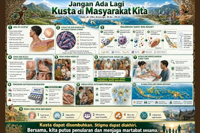 Jangan Ada Lagi Kusta di Masyarakat Kita