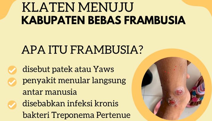 FRAMBUSIA : KENALI DAN CEGAH SEJAK DINI