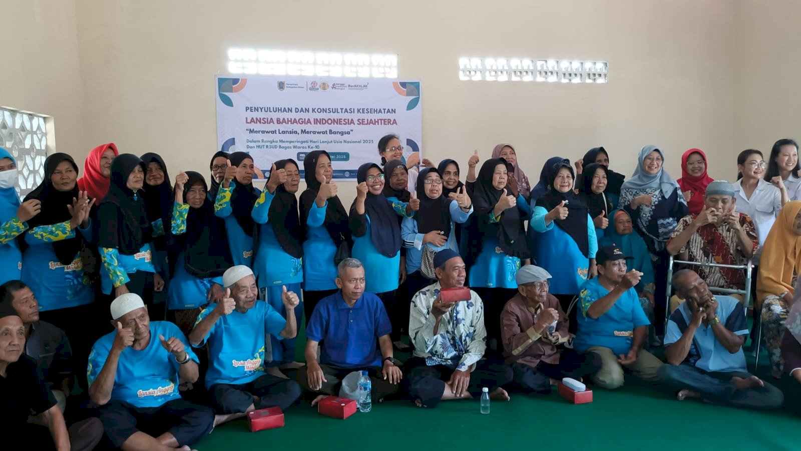 Peringatan Hari Lanjut Usia Nasional 2025 bersama RSUD Bagas Waras