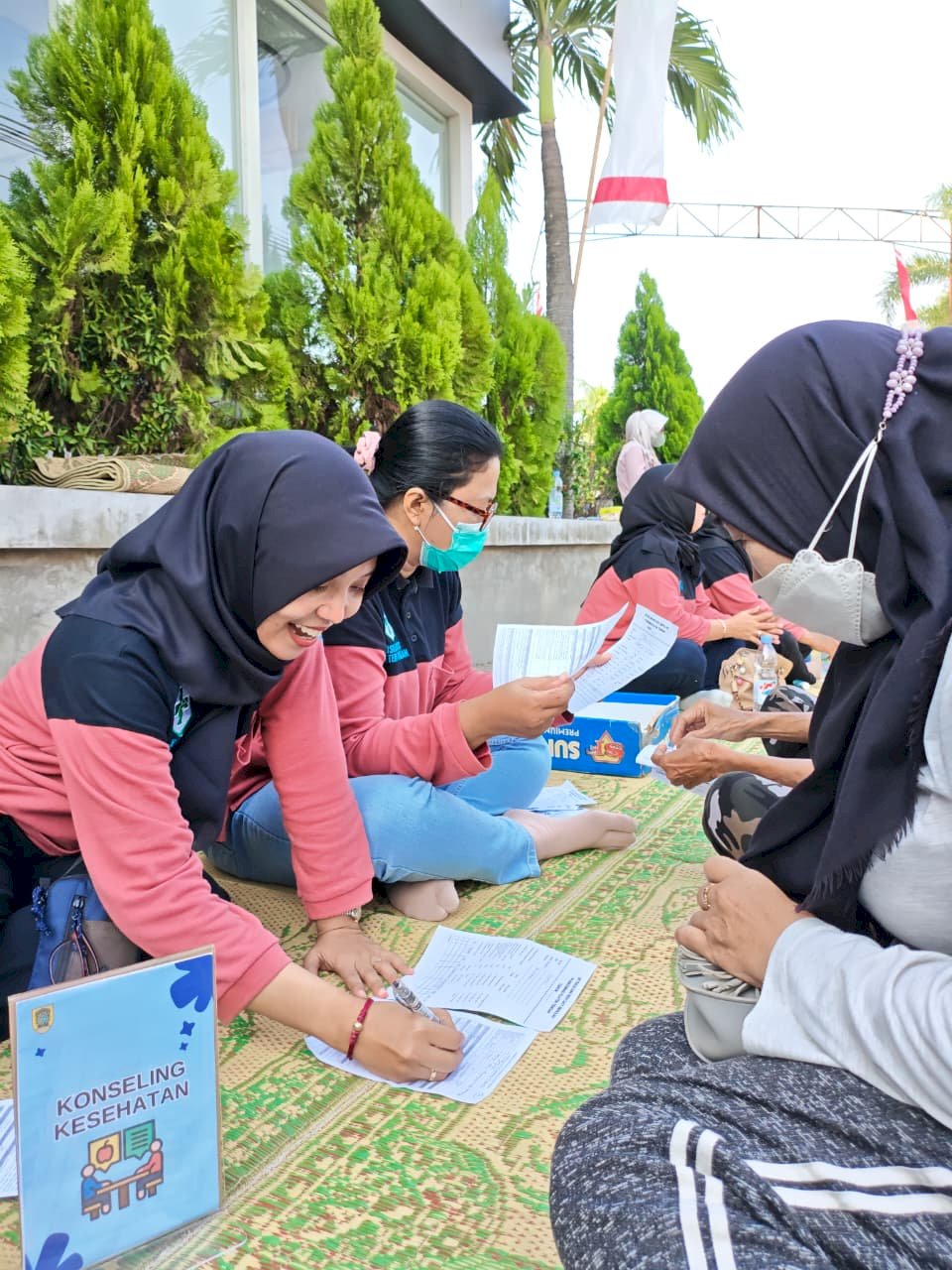 Kegiatan GERMAS di Car Free Day (CFD)